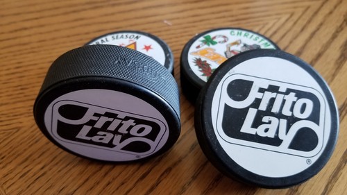 HOCKEY PUCKS TOPEKA SCARE CROWS