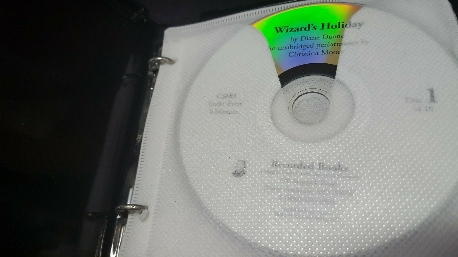 Recorded Books-Wizards Holiday  by Diane Duane 10 Disc Set