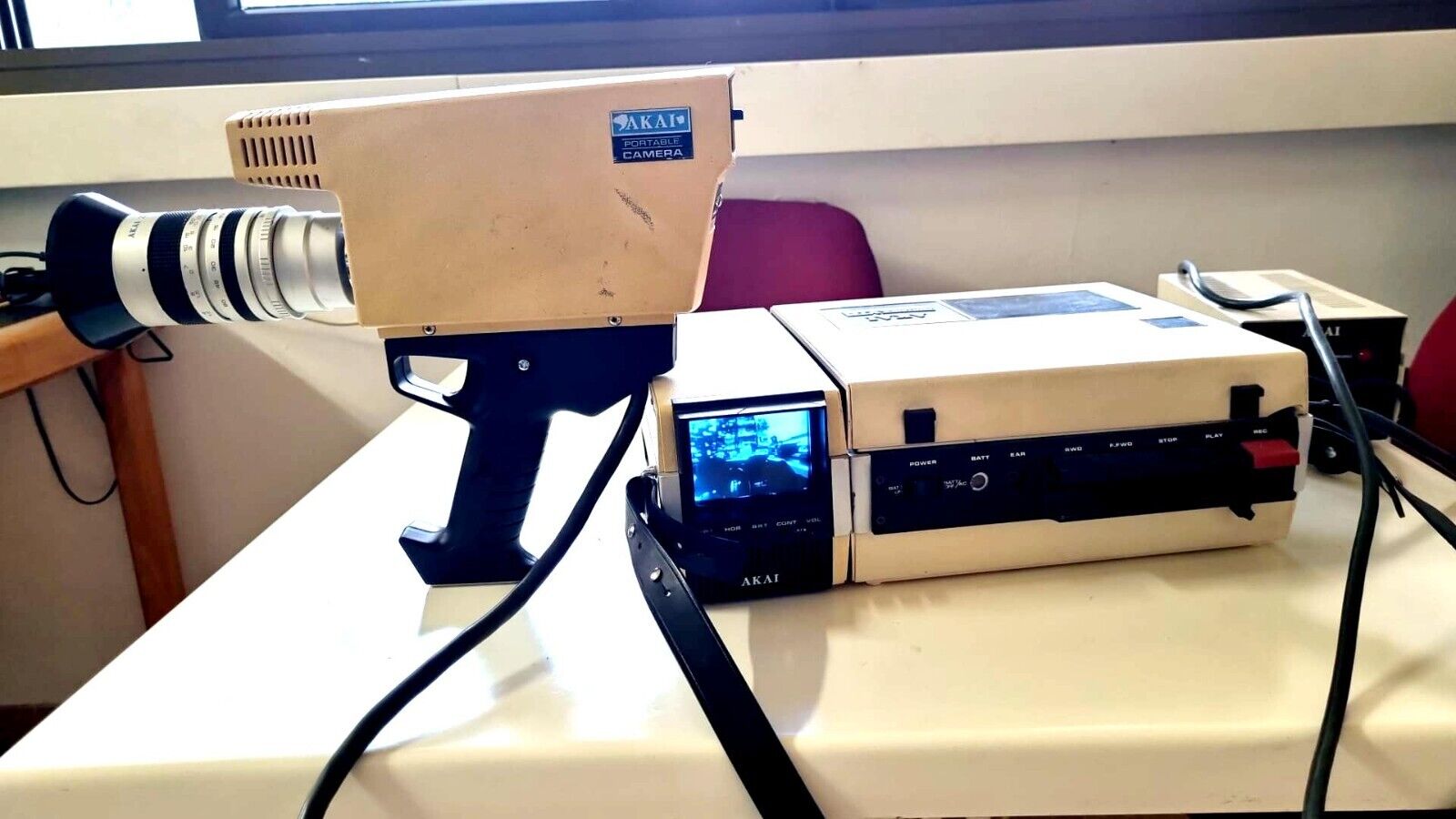 AKAI VT-115, VC-110, VM-110 Vintage reel to reel Video AKAI VT-115, VC-110, VM-110 Vintage reel to reel Video