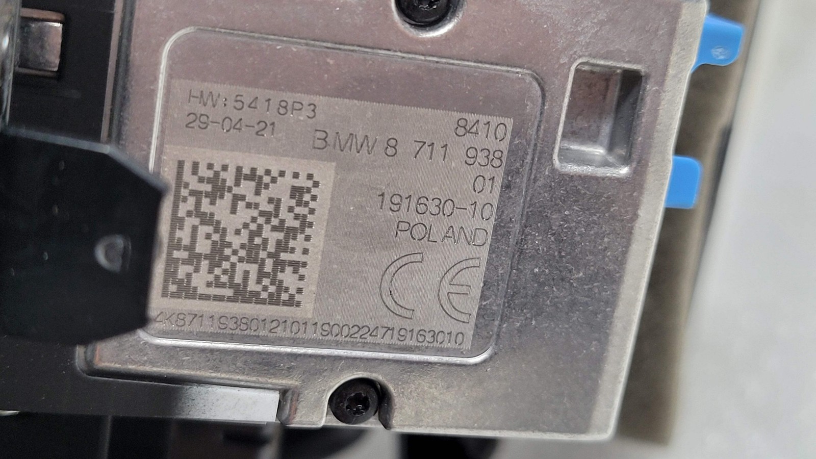 0 Unknown 3 Series M3 G80 Climate Control Switch Center Rear Control 9493013 image 9