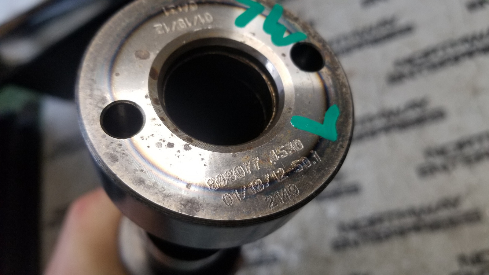 DURAMAX LML USED CAMSHAFT 98077453 8980774530 - Picture 7 of 10