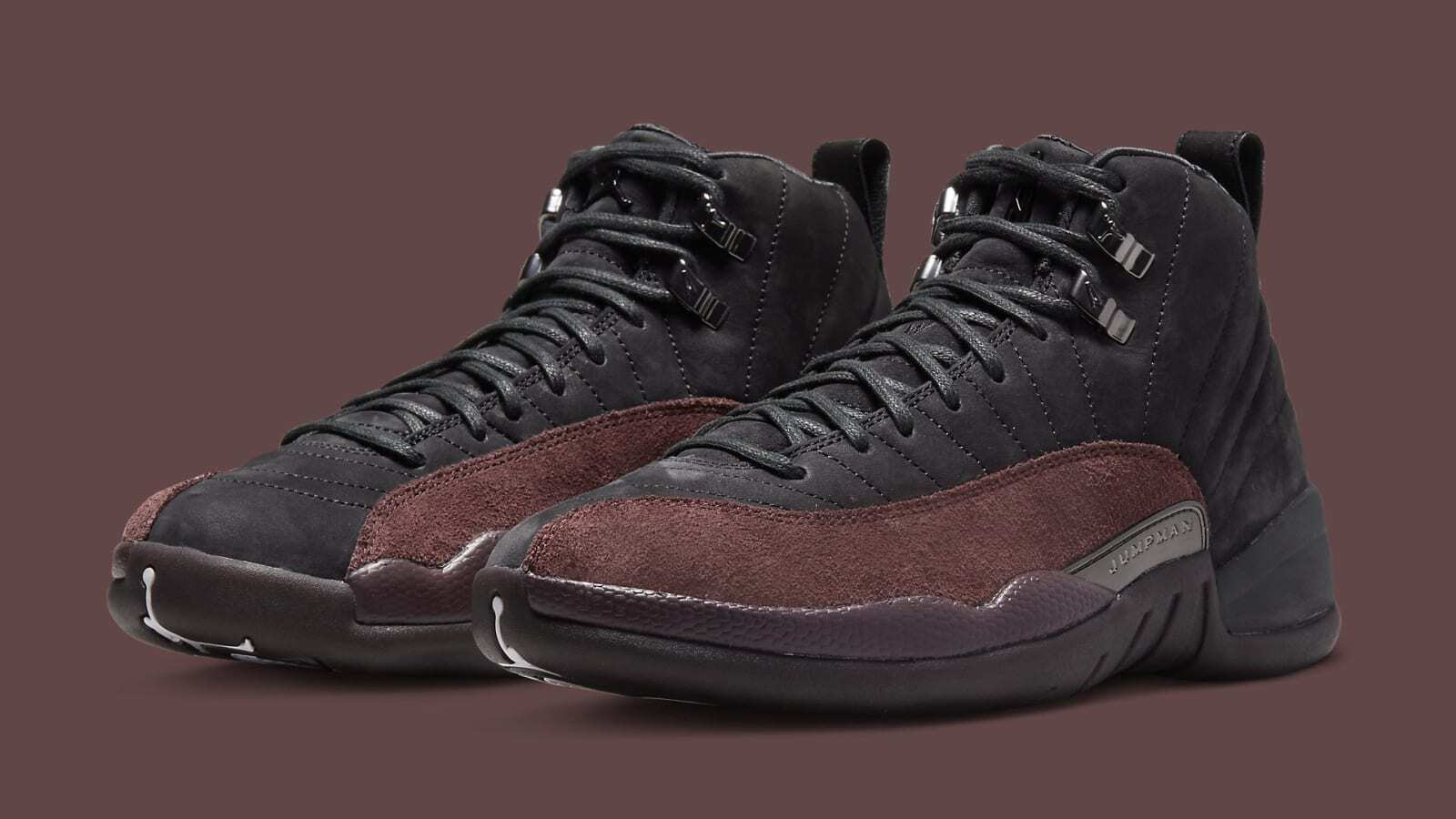 Nike Air Jordan 12 AMM A Ma Maniére Black DV6989-001 размер 11 Женские = 9,5 Мужские