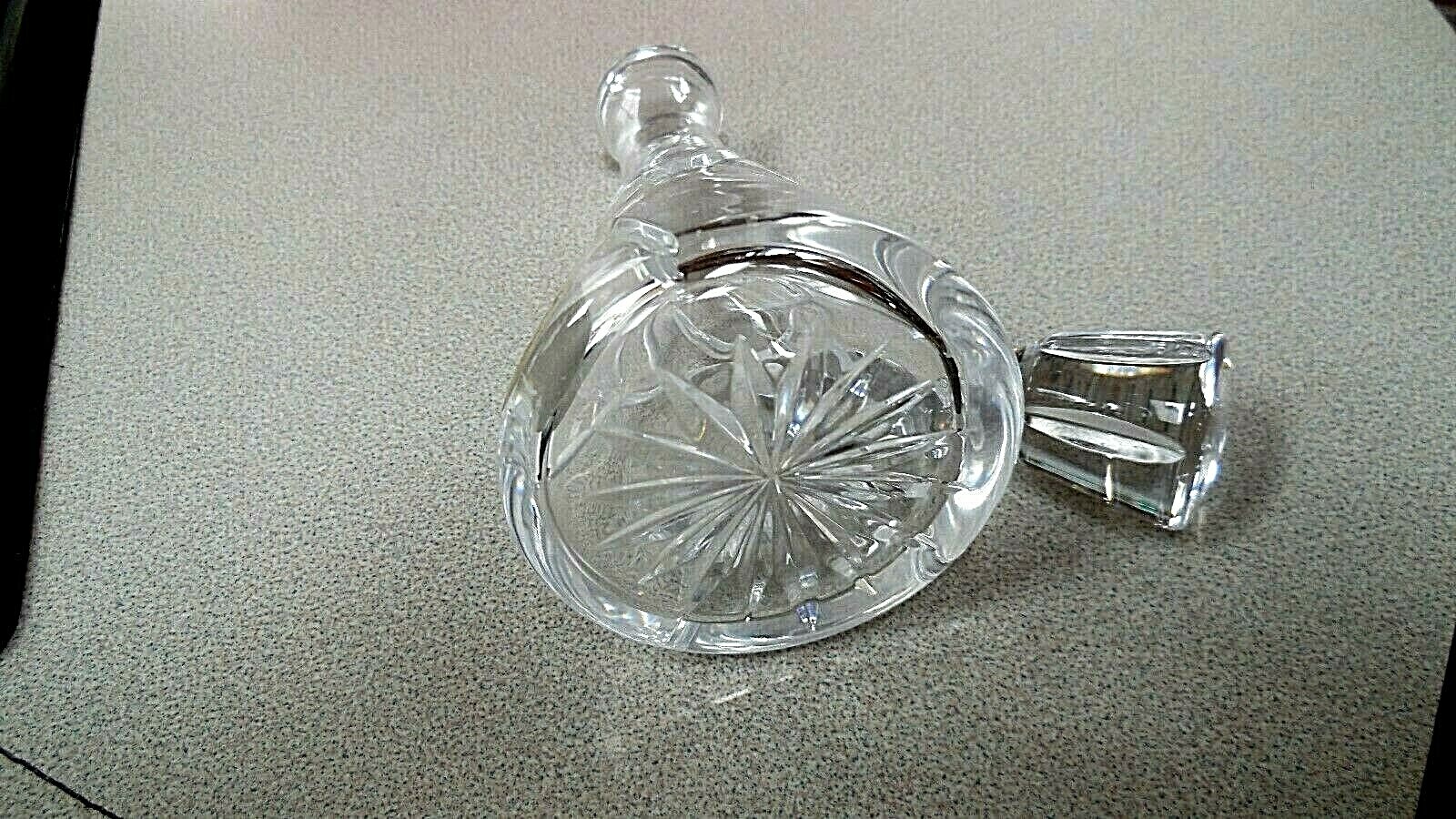 Vingage Lead Crystal Bottle/Decanter Small Portugal