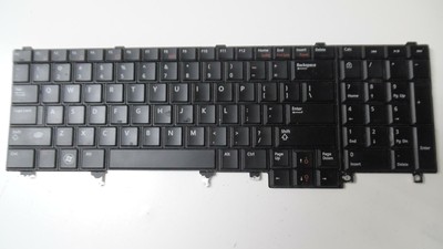 OEM Black US Replacement Keyboard for Dell Latitude E5520 - 0F5YDT - Tested