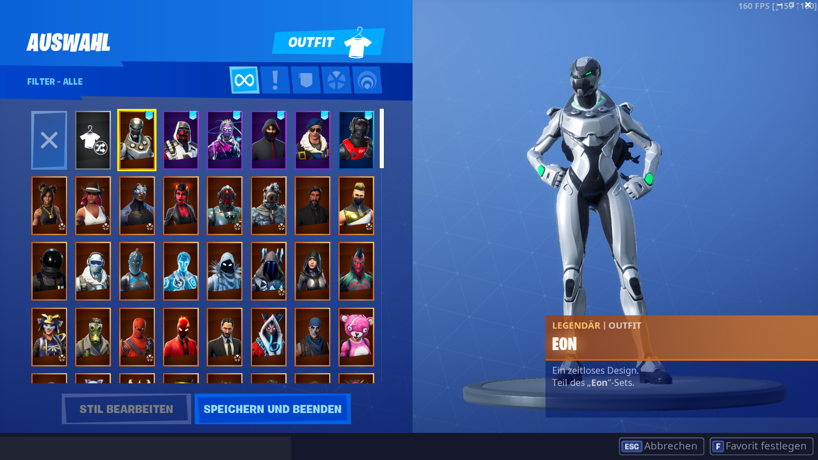 Fortnite Account Full Access All Exclusives 180 Skins - 