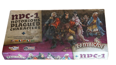 New - Zombicide: Black Plague - NPC-1 Notorious Plagued Characters