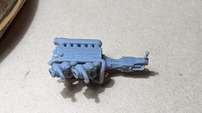 1/24 scale 3d printed engine 4 pack