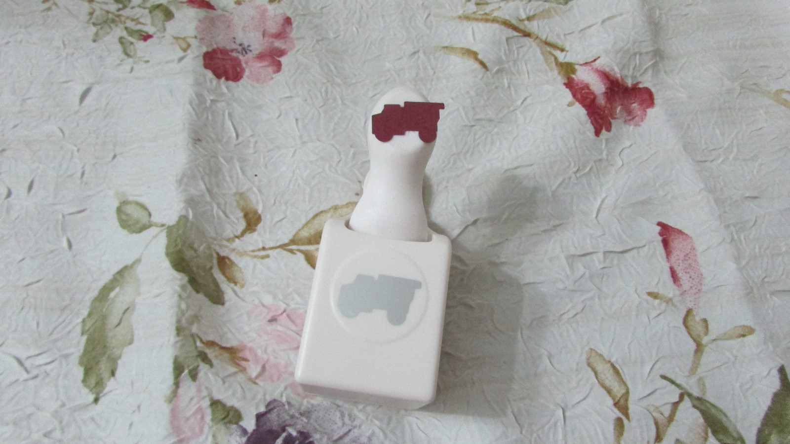 Martha Stewart Crafts DUMP TRUCK Punch Paper Scrapbooking Cardmaking EXC