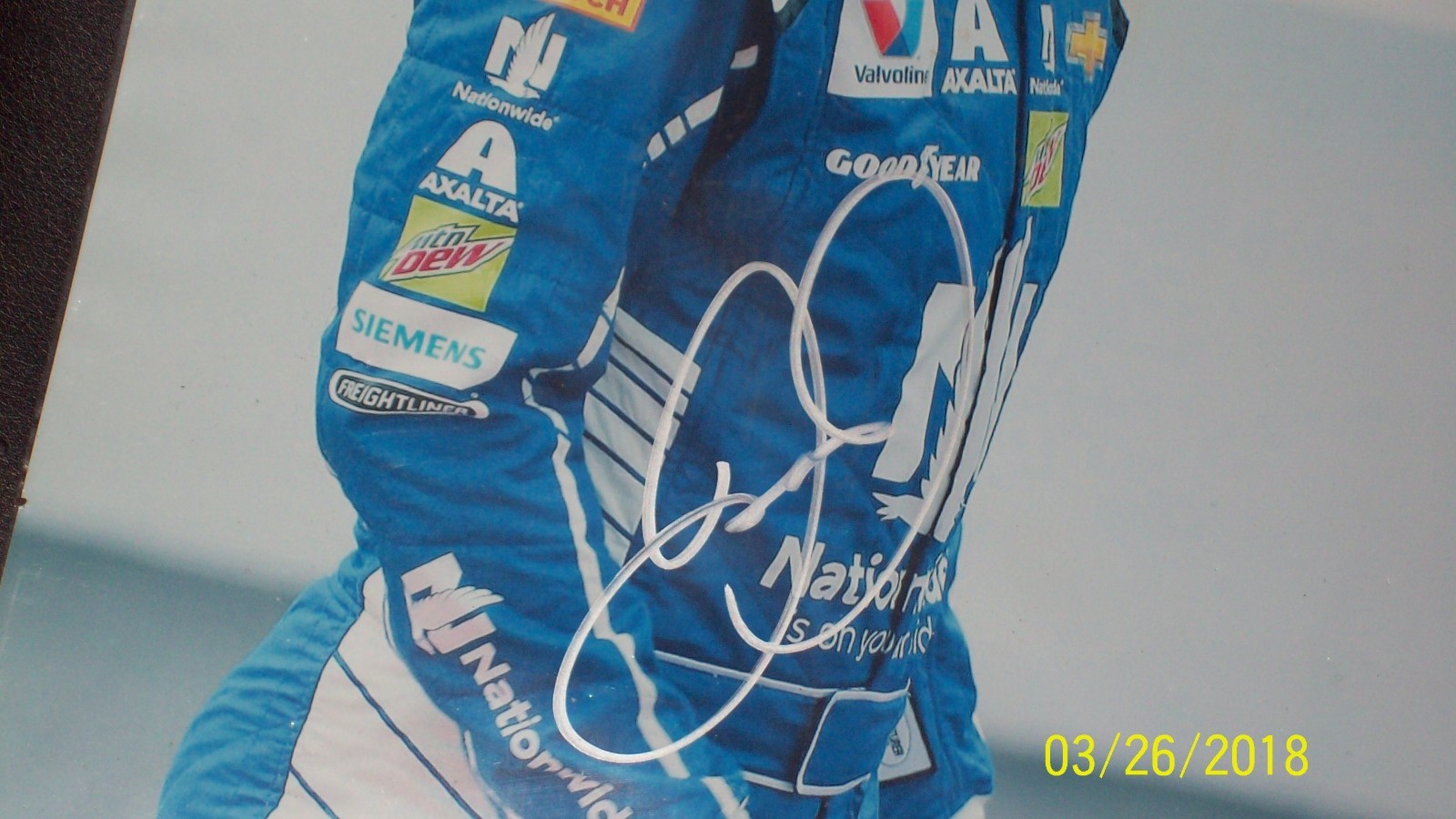 Dale Earnhardt Jr Signed 8x10 Photo