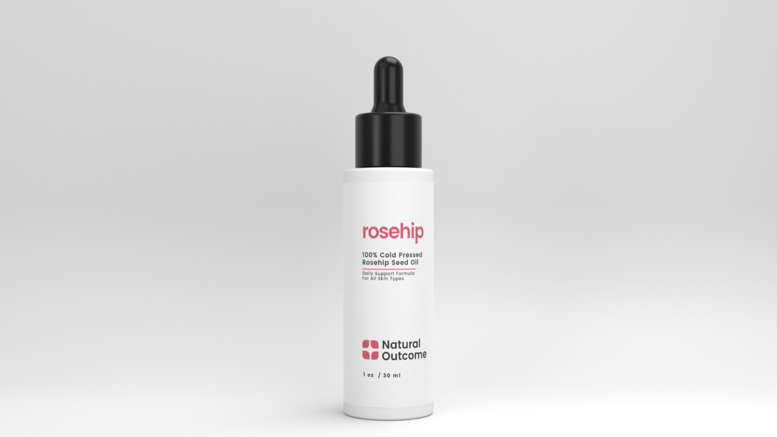 Natural Outcome Rosehip Oil - Treatment Oil For Hair, Body And Face