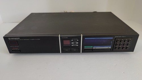 Pioneer F-X700 FM/AM Digital Synthesized Tuner / Untested