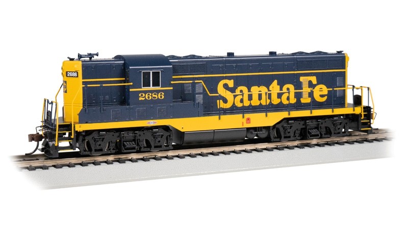 69104 Loco Diesel  Emd Gp7 Dcc Santa Fe SonorisÃ©E Bachmann Ho 1/87