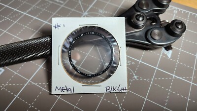 Seiko Mod, Numeral Black/White chapter ring for Seiko 5, Skx007, and Skx009