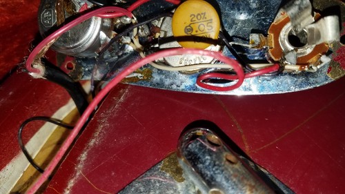 Fender  Mustang parts,  1974 Vintage