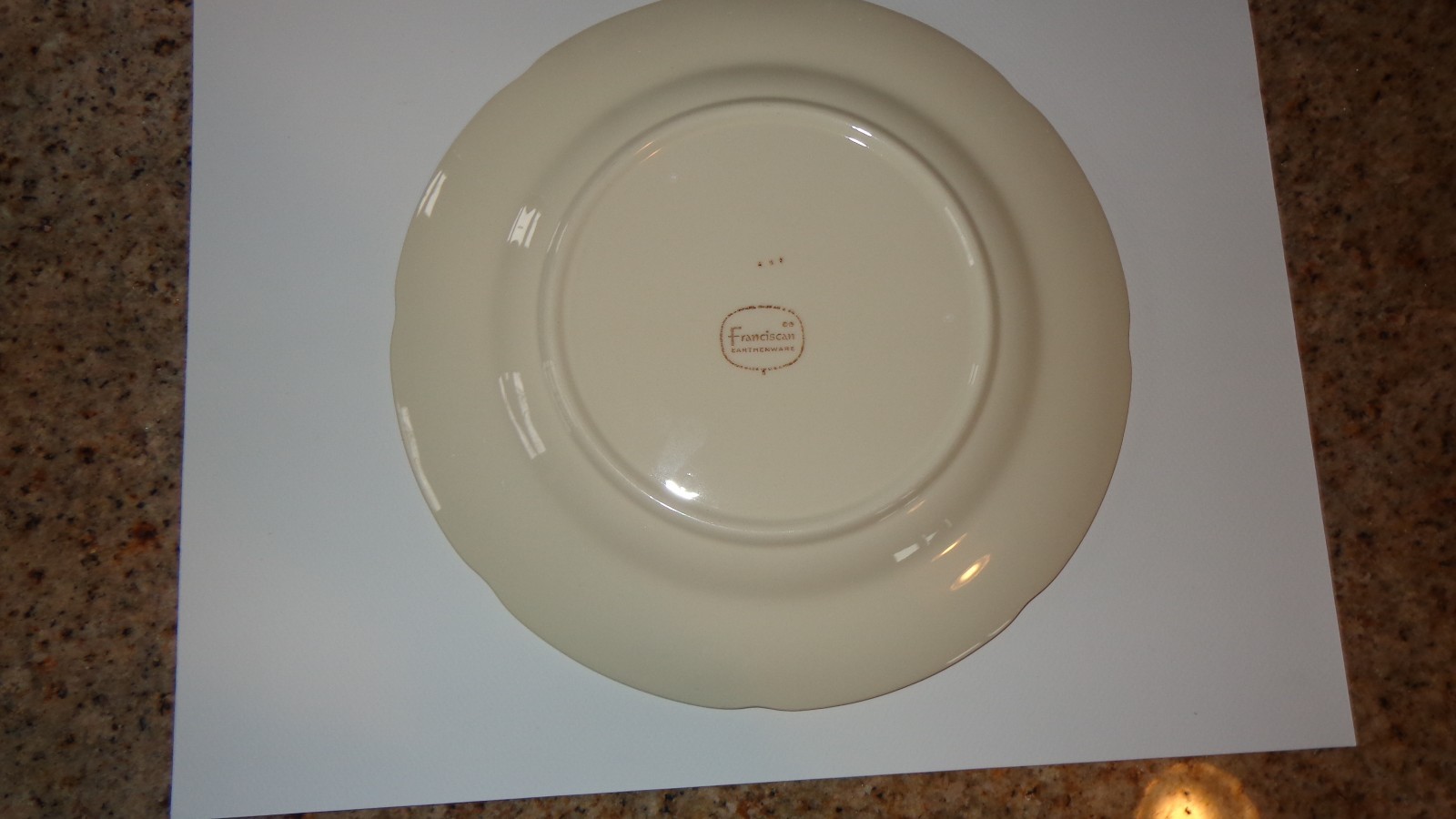 Franciscan Ware Apple Pattern 10 1/4