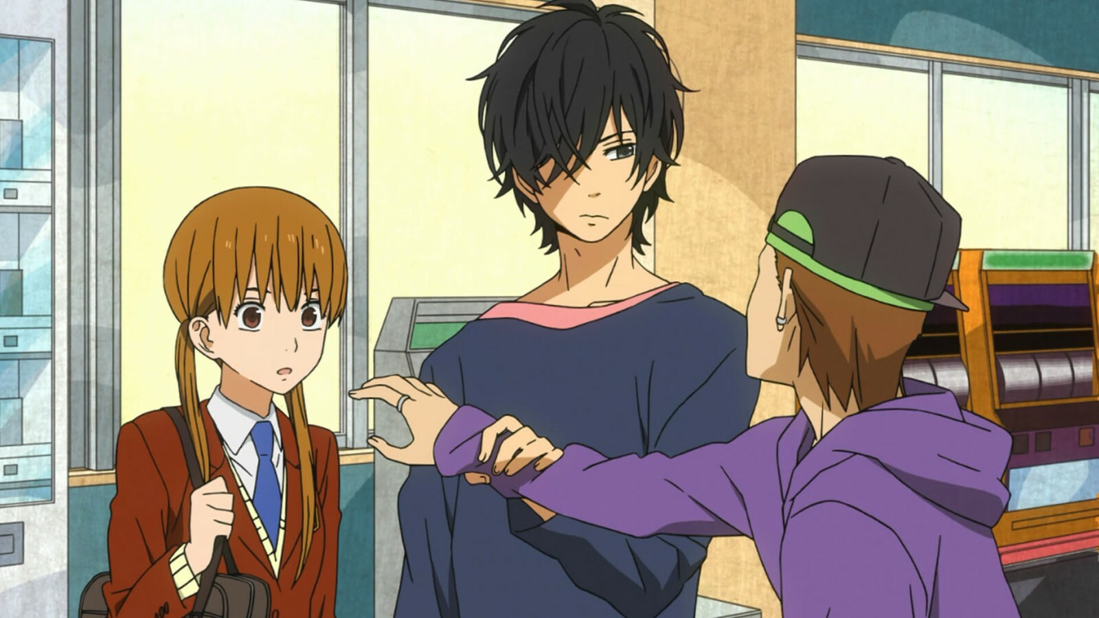 Монстр за соседней партой Хару и Сидзуку