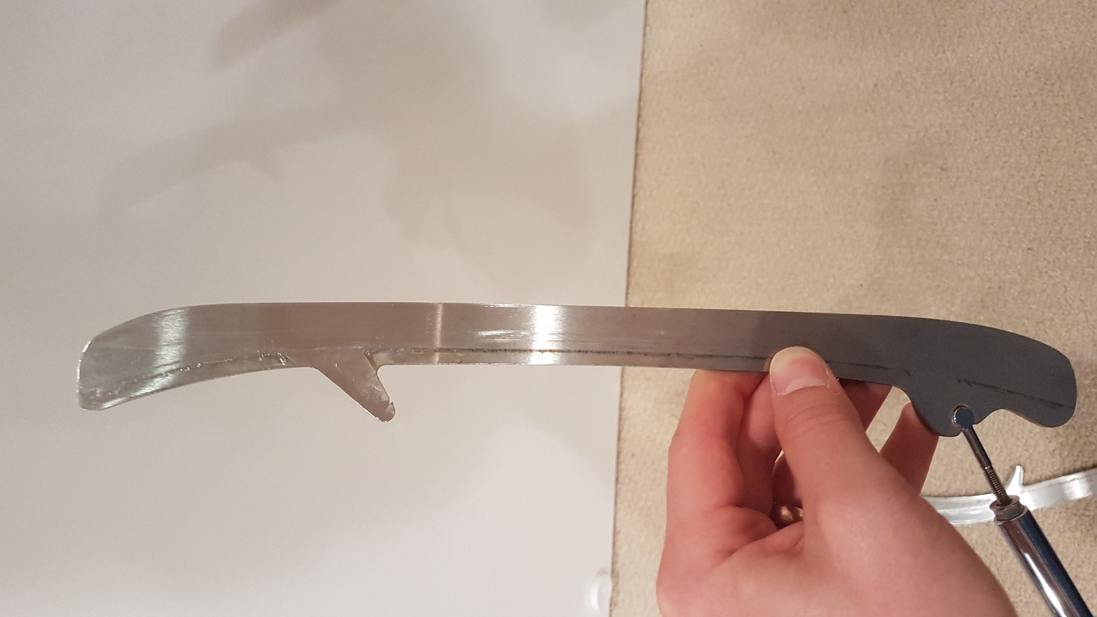 Step Steel V 280 blades for Step True Hockey Skate Holders Bauer