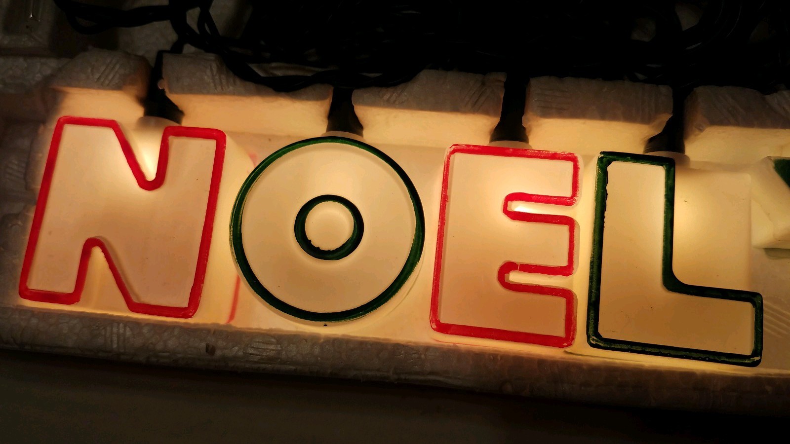 NOEL String Lights Vintage 1988 House of Lloyd Christmas Around the World