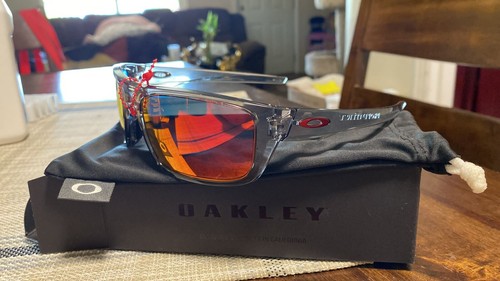 Oakley Drop Point Sunglasses OO9367-0360 Grey Ink/Ruby