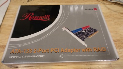 Rosewill RC-200 ATA-133 2-Port PCI Adaptor with RAID