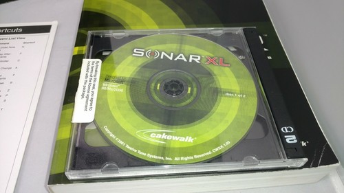 Sonar XL Digital Multitrack Recording System Software Cakewalk Music Home Studio