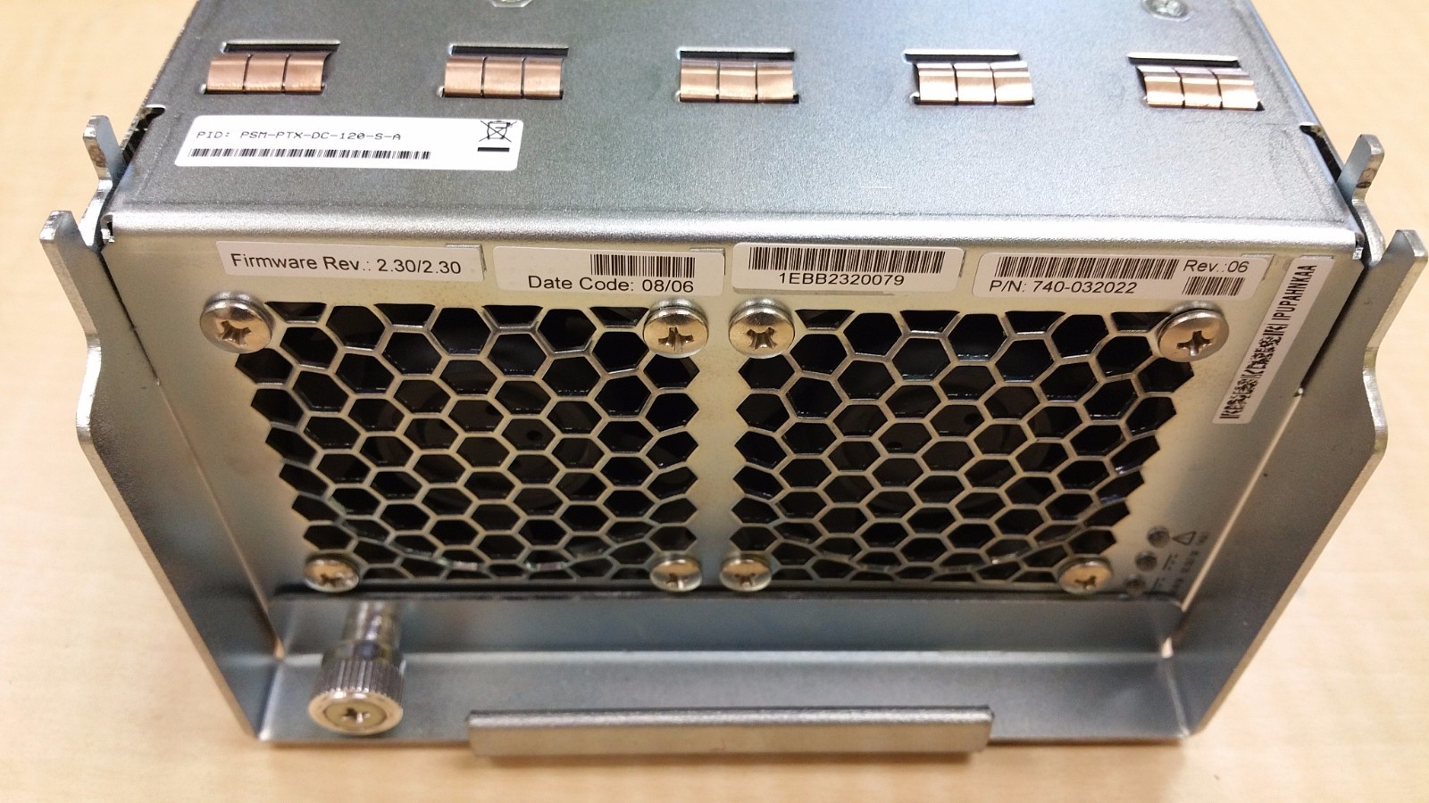 Juniper PSM-PTX-DC-120-S-A 4000W Power Supply Unit PSU for PTX5000 740-032022