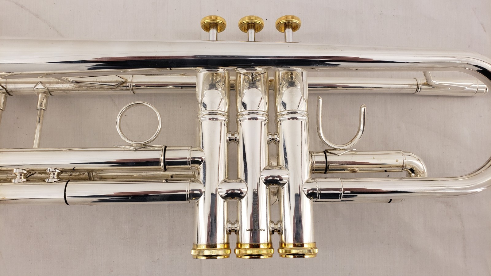 System Blue SB10S Professional Bb Trumpet - Silver (USED)