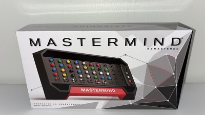 Pressman Mastermind Strategy Game of Codemaker vs. Codebreaker Brand New Sealed