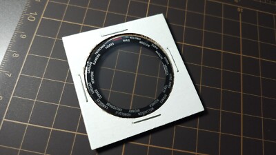 Seiko Mod, Dagaz time zone bezel insert for Skx007 and other Seiko watches