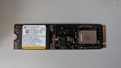 MTFDKBA1T0TFH Micron 1TB 3400 Gen4x4 M.2 NVMe PCIe SSD 6600MB/s OEM TO BUY