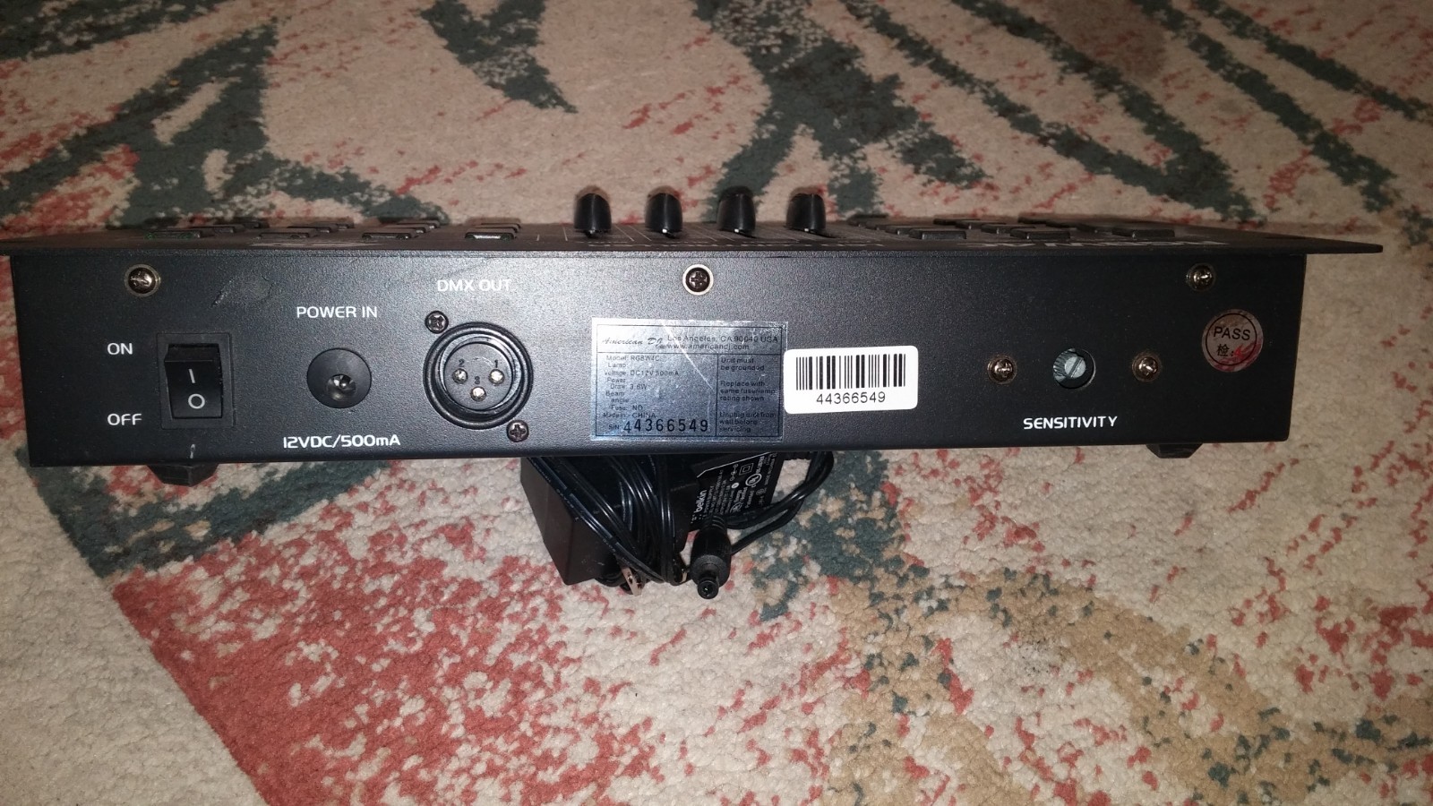 American DJ ADJ RGBW4C 32-Ch. DMX Controller For RGB, RGBW, RGBA LED Lights