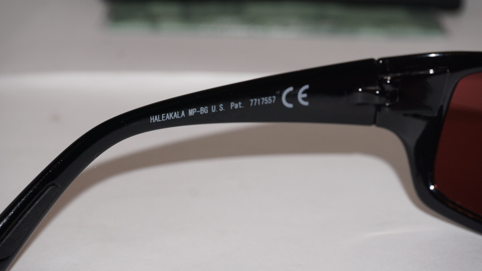 Pre-owned Maui Jim Sunglasses Haleakala Mp-bg Black Bronze Polar Mj419-02 66 20 123 In Bronze Polarized