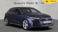 2023 Audi A3 1.0 TFSI 30 S line Sportback Euro 6 (s/s) 5dr HATCHBACK Petrol Manu
