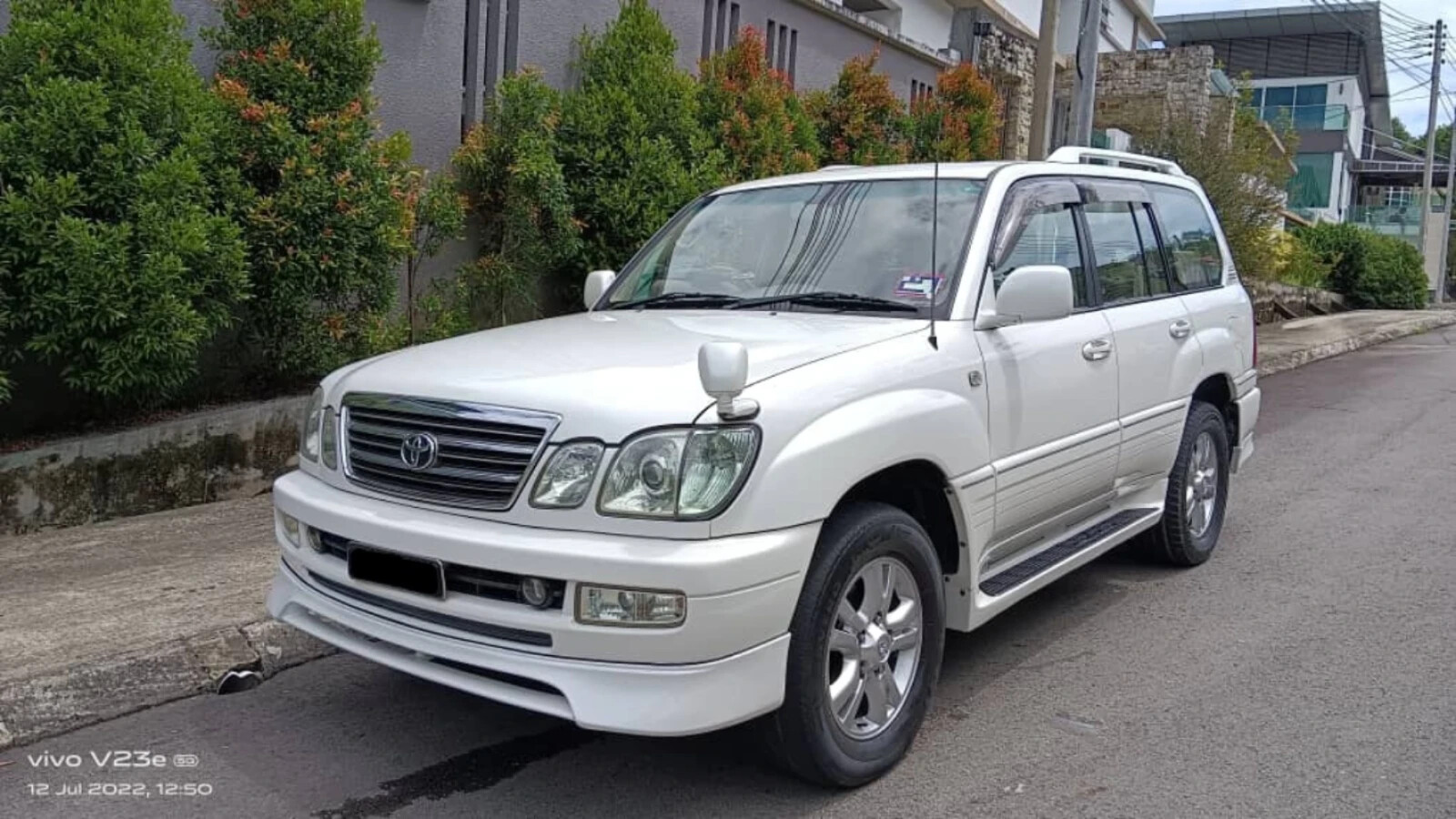 Front bumper lip spoiler fit JDM Land cruiser LX470 LC