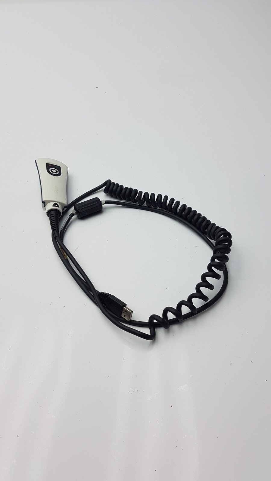 Barcode Scanner with Coiled USB Cord High Performance Medical