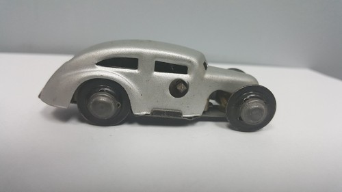 VINTAGE 1940'S  KELLERMANN & CO CKO #363 MADE IN US ZONE GERMANY TIN WIND UP CAR