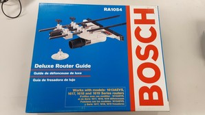 Bosch Deluxe Router Edge Guide With Dust Extraction Hood Vacuum