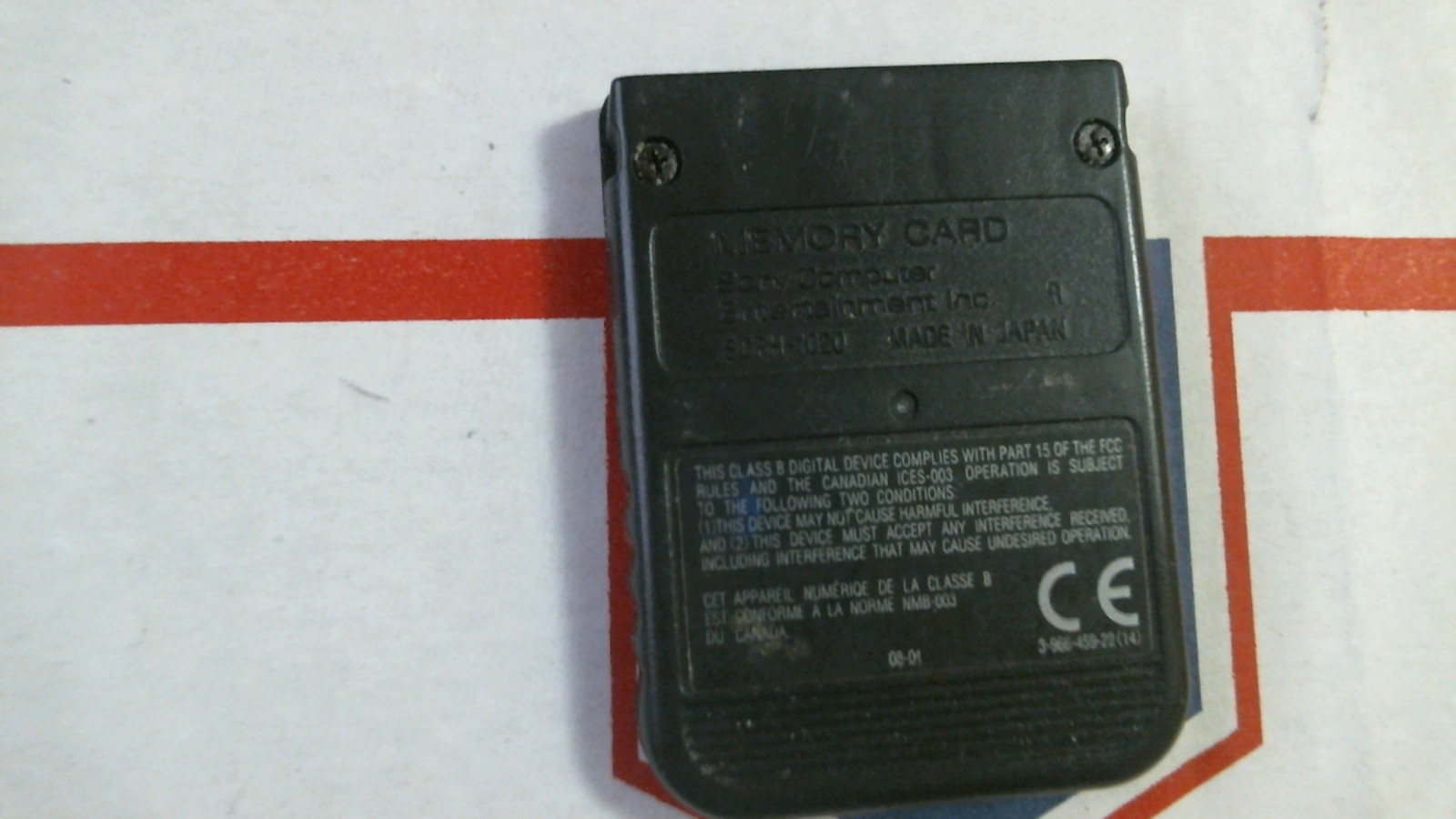 Sony OEM PlayStation Memory Card Black For PlayStation 1 PS1