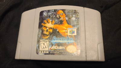 Shadow Man Nintendo 64 1999 Authentic Cartridge