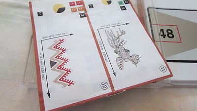 Pfaff Emb Card Creative #48 Pattern Combinations 7570 7560 2140 2170