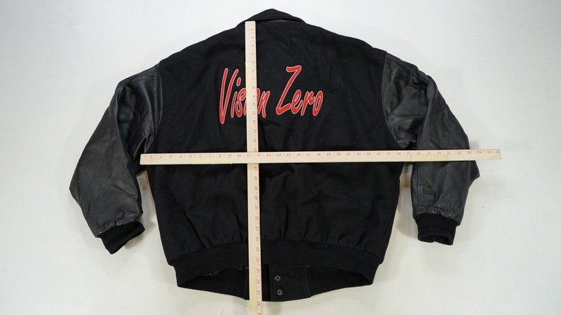 Rare VTG SAXON LEATHER LTD. Winchester Vision Zero Wool