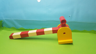 lego Duplo roter Sonnenschirm mit gelben Fuß Camping Haus