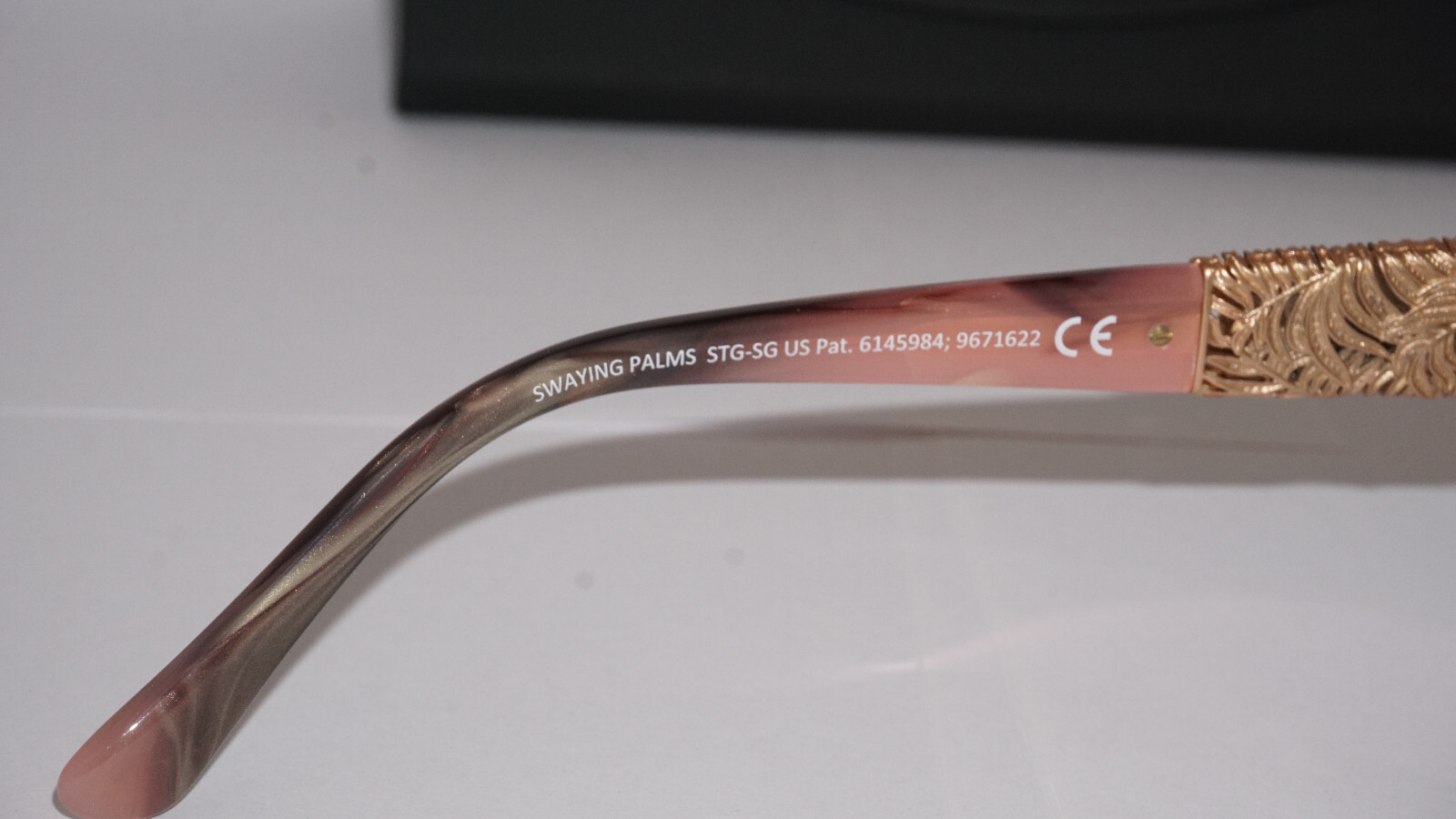 Pre-owned Maui Jim Sunglasses Swaying Palms Pink Gold Tortoise Pink Mj530 90 57 17 140 In Brown Polarized