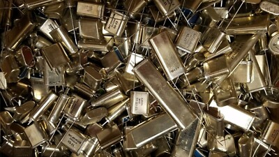 Lot of 100+ Assorted KHz-MHz Quartz Crystals NEW Rare Unique Vintage Ham Xtal