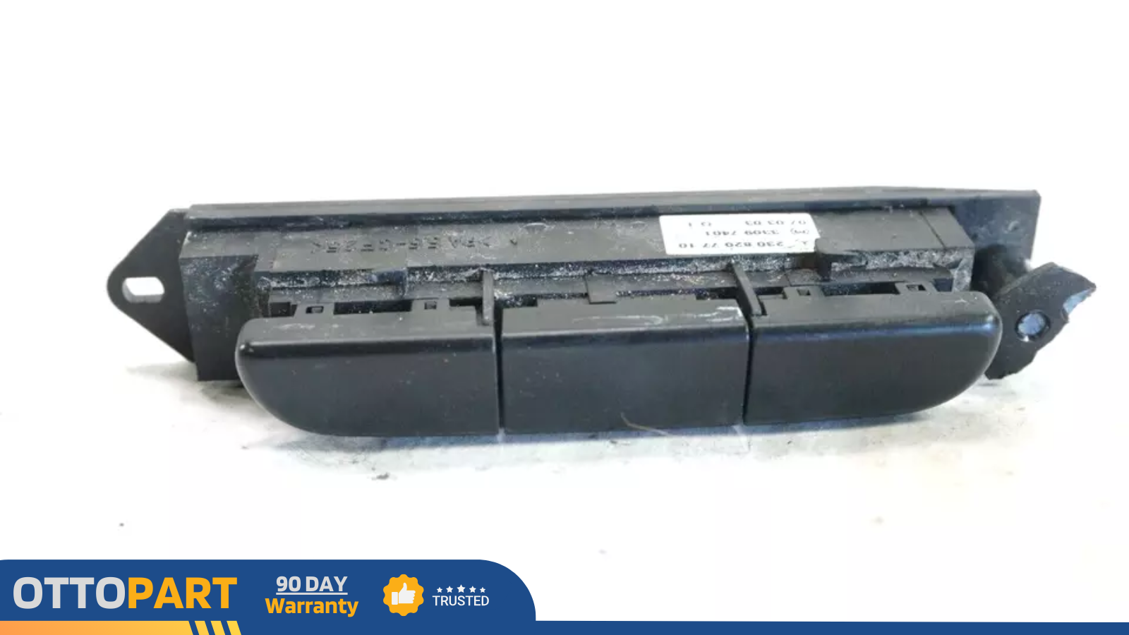 03-08 Mercedes R230 SL500 SL55 Center Console Blank Filler Button 2308207710 OEM