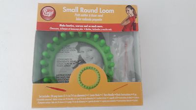 SMALL ROUND LOOM MAKE BOOTIES, SCARVES and SO MUCH MORE