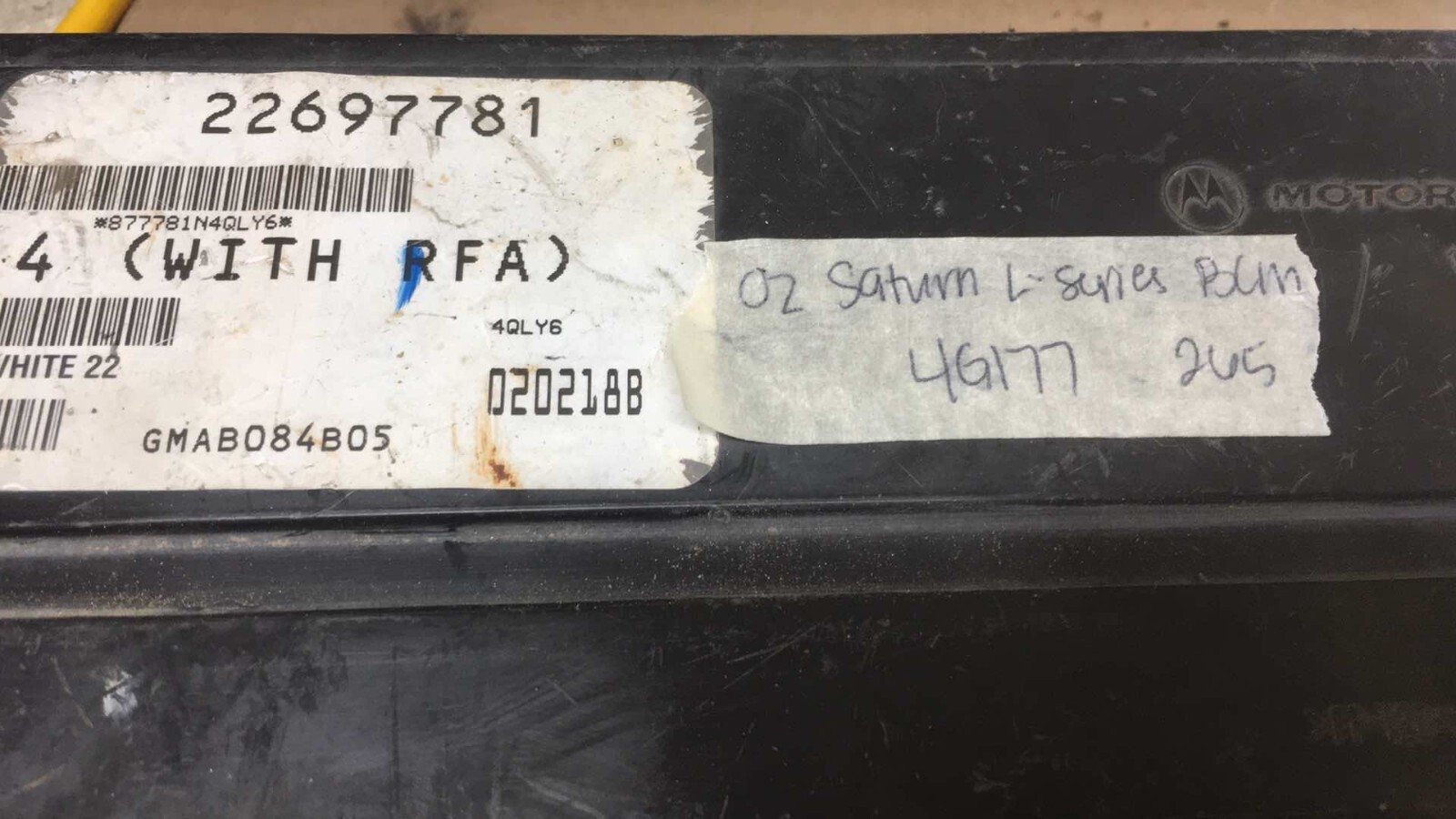 22697781 Saturn L Series 2002 bcm body control module | eBay
