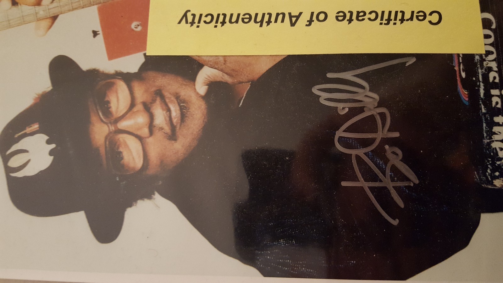 Bo Diddley Autographed Photo COA