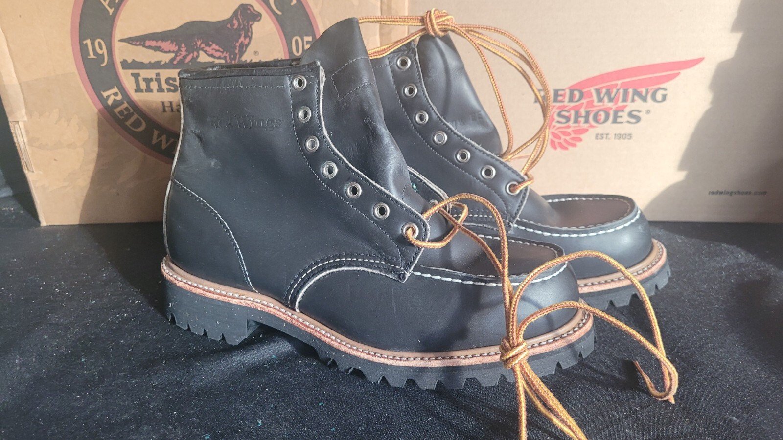 RED WING SHOES ワークブーツ 7 E ブラック CLASSIC WORK（RED WING SHOES） RED レッドウィング 8847 E 6