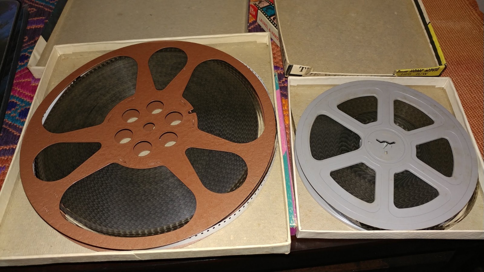 LOT 5x 8mm Sci-Fi Movie Real Radar Men Moon Mummy Blob Laurel Hardy Werewolf